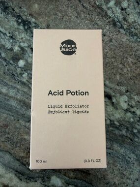 NWT! Moon Juice Acid Potion Liquid Exfoliator